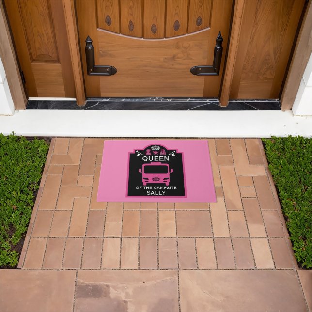 Queen Of The Campsite Doormat (Outdoor)