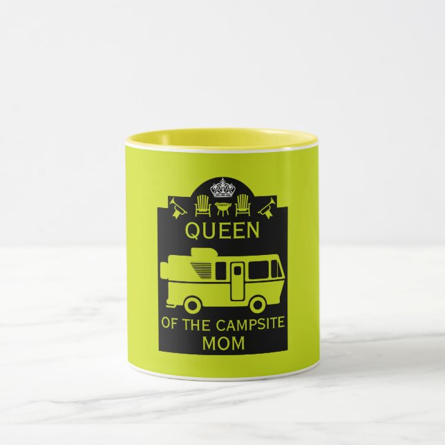 Queen Of The Campsite Mug (Center)