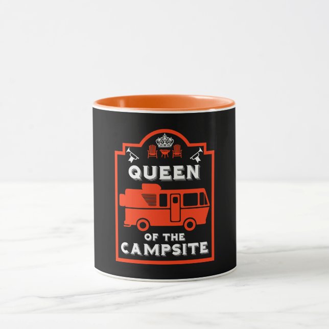 Queen Of The Campsite Mug (Center)