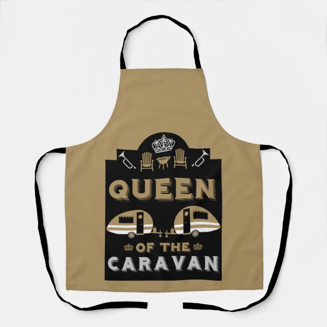 Queen of the Caravan Apron (Front)
