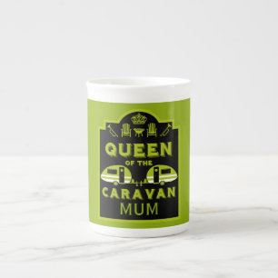Queen of the Caravan Bone China Mug