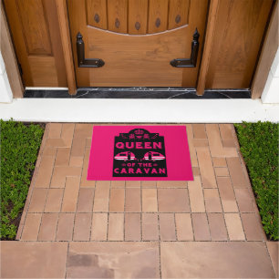 Queen of the Caravan Doormat