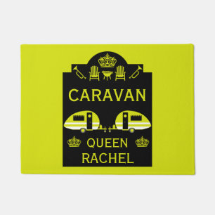 Queen of the Caravan Doormat