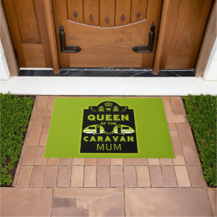 Queen of the Caravan Doormat