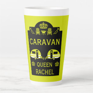 Queen of the Caravan Latte Mug