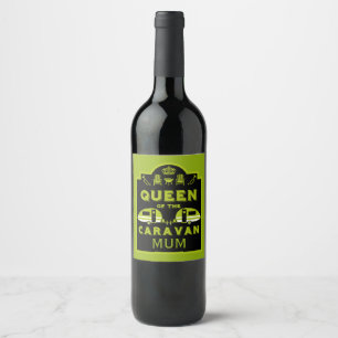 Queen of the Caravan Wine Label