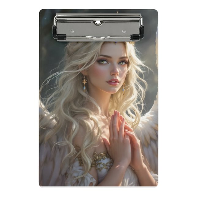 Queen of the Celestial Dawn Mini Clipboard (Front)