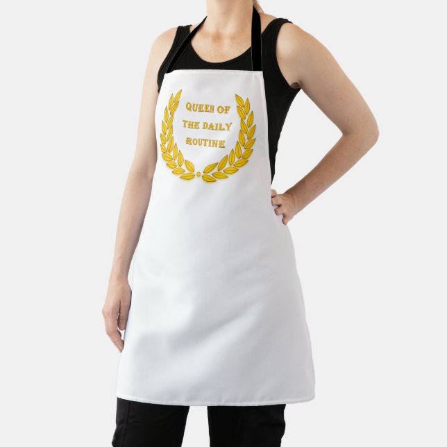 Queen of the daily routine apron (Insitu)