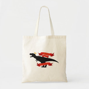 Queen of the Dinosaurs Tote Bag