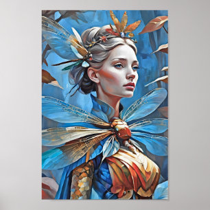 Queen Of The Dragonflies Poster