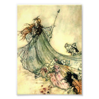 “Queen of the Fairies” by Arthur Rackham