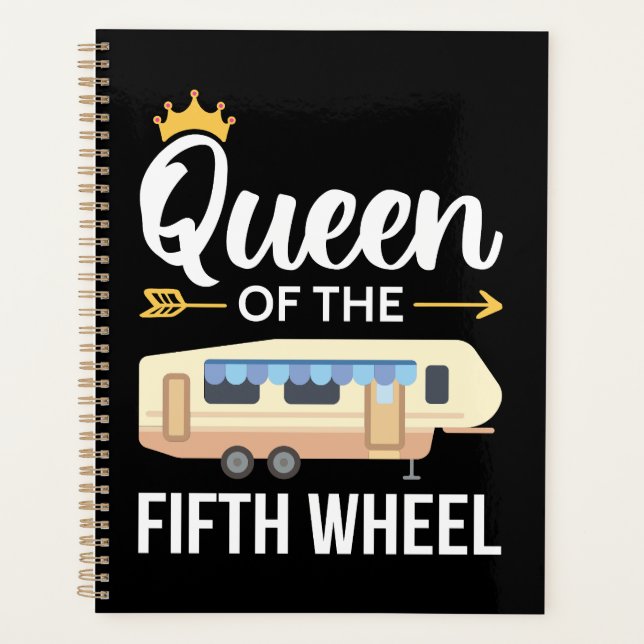 Queen Of The Fifth Wheel I Planner (Front)