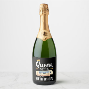Queen Of The Fifth Wheel I Sparkling Wine Label