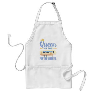 Queen Of The Fifth Wheel I Standard Apron