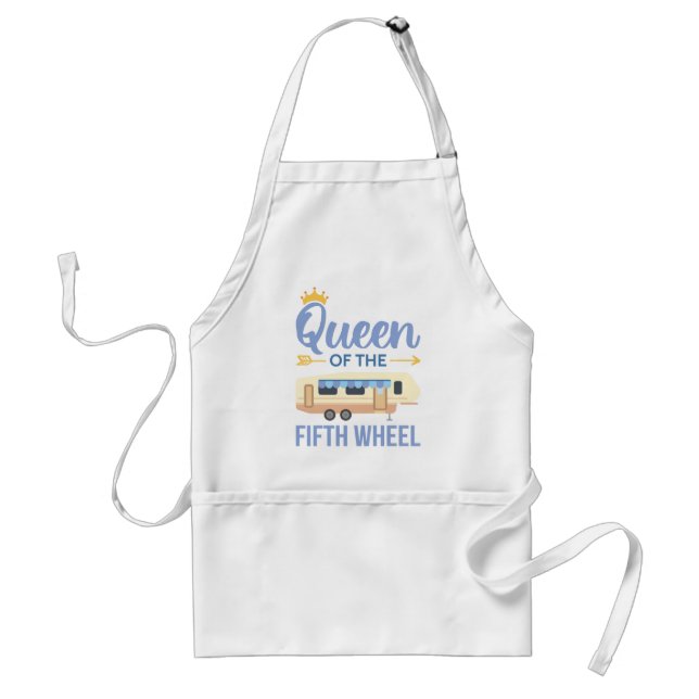 Queen Of The Fifth Wheel I Standard Apron (Front)