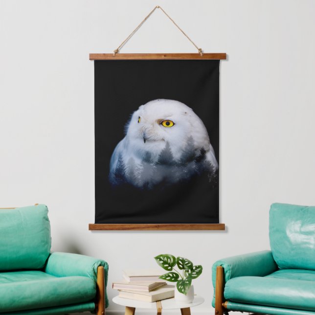 queen of the forest hanging tapestry (Living Room)