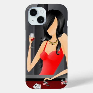 Queen of the Game - Las Vegas  iPhone 15 Case