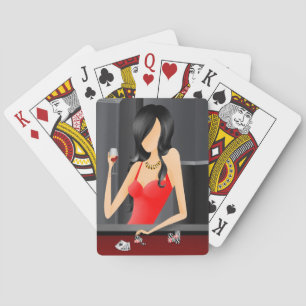 Queen of the game - Las Vegas casino Playing Cards