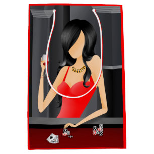 Queen of the Game - Las Vegas Glossy gift bag