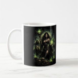 Queen of the Green Flame Coffee Mug