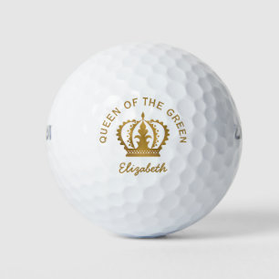Queen of the Green Gold Crown Golf Balls