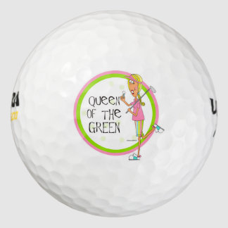 Queen of the Green golf balls