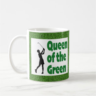 Queen of the Green golf Coffee Mug