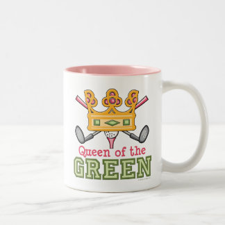 Queen of the Green Golf Mug