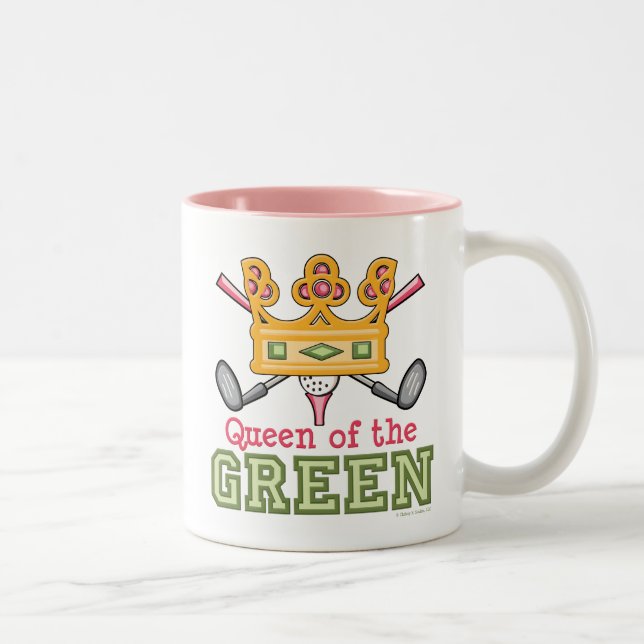 Queen of the Green Golf Mug (Right)