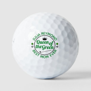 Queen of the Green mum golfer gift  Golf Balls
