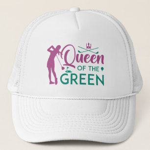 Queen Of The Green Trucker Hat