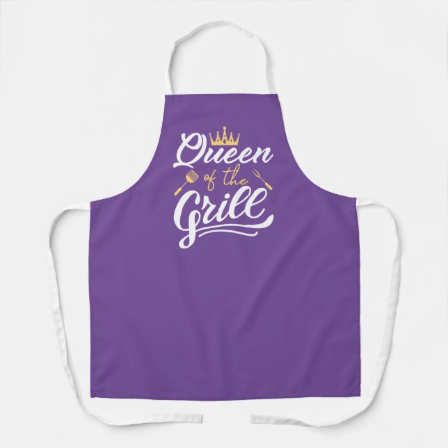 Queen Of The Grill Apron (Front)