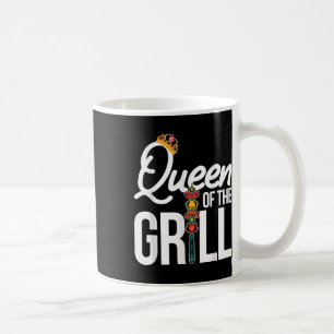 Queen Of The Grill Funny Smoking Meat Bbq Women Ba Coffee Mug