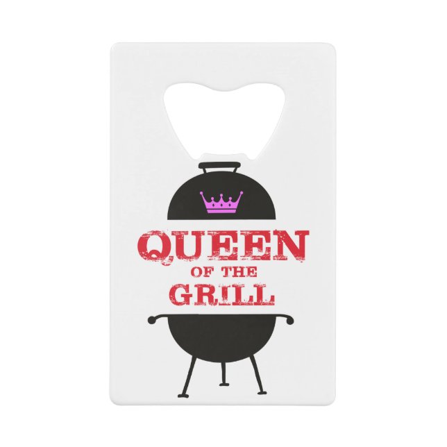 Queen Of The Grill, Pink Crown Red (Front)