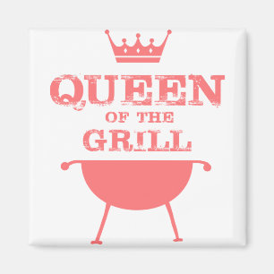 Queen Of The Grill, Pink Magnet