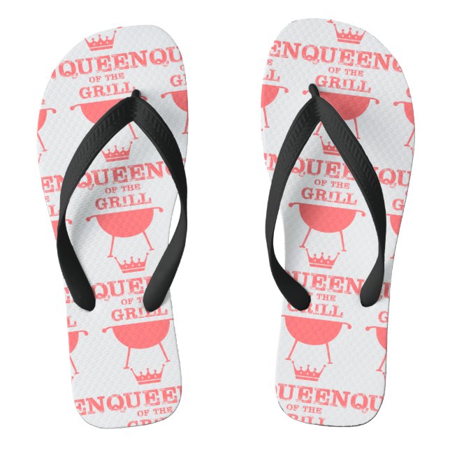 Queen Of The Grill, Pink Thongs (Footbed)