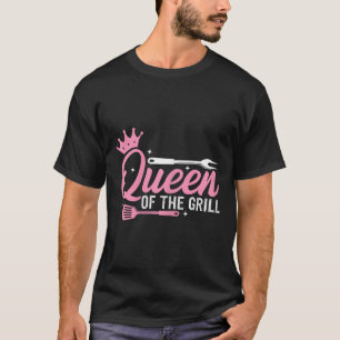 Queen Of The Grill Smoked Meat Bbq Byrbecue 1 T-Shirt