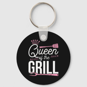 Queen Of The Grill Smoked Meat Bbq Byrbecue Key Ring