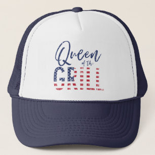 Queen of the grill trucker hat