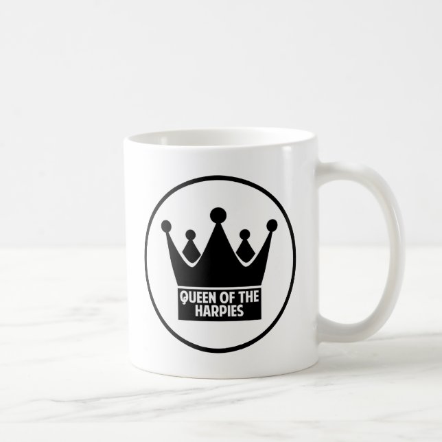 Queen of the Harpies Coffee Mug (Right)