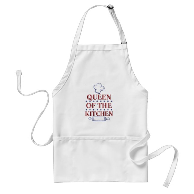 Queen of the Kitchen Apron (Front)