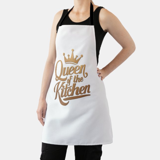 Queen of the Kitchen - Elegant Design Apron (Insitu)
