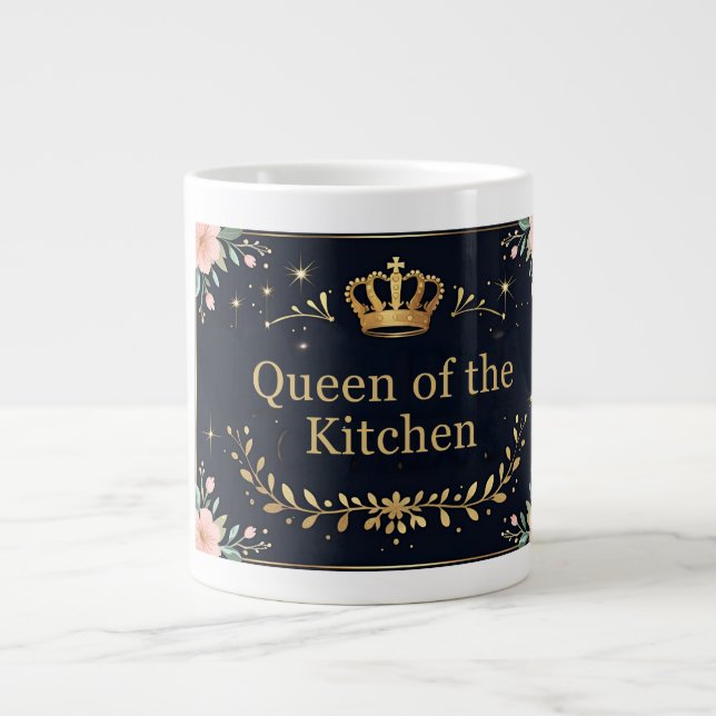 Queen of the Kitchen Royal Mug (Front)