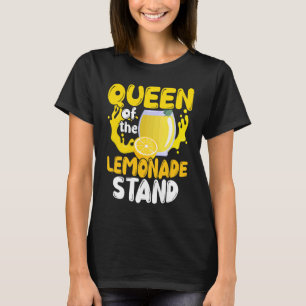 Queen of the Lemonade Stand Kiosk Summer Refreshme T-Shirt