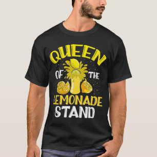 Queen of the Lemonade Stand Kiosk Summer Refreshme T-Shirt