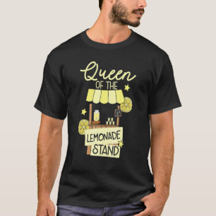 Queen Of The Lemonade Stand Lemon Fruit Business T-Shirt