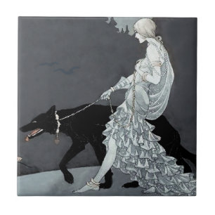 “Queen of the Night” by Marjorie Miller Ceramic Tile