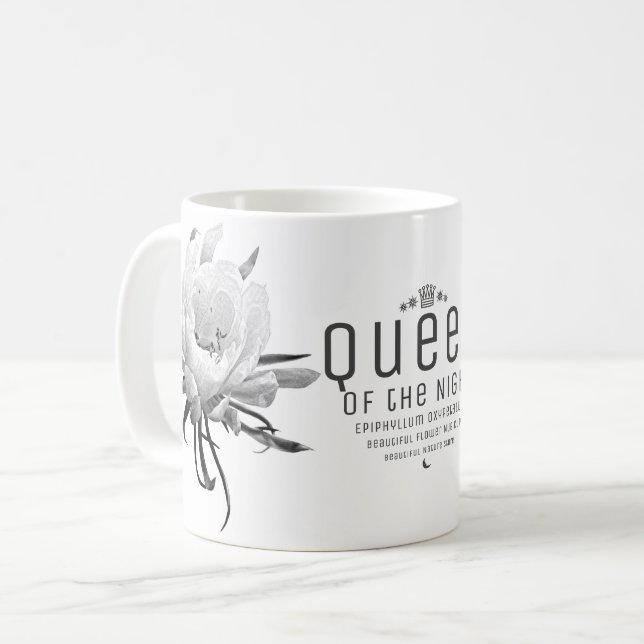 Queen of the Night Coffee Mug (Front Left)