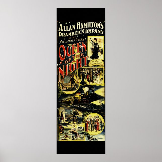 Queen of the Night Opera Poster (Front)