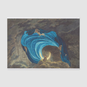 Queen of the Night Scene by Simon Quaglio Tissue Paper